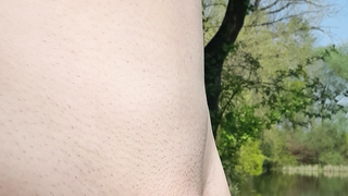 Nackt Outdoor