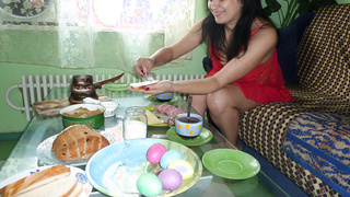 Ostern mit Freundin Francesca feiern