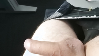 Da spritzt er mal ab