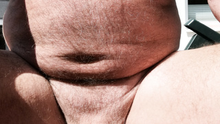 Abtropfen nach Sex mit Ehefrau auf Terrasse