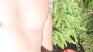 Mein erstes Mal nackt Fahrrad fahren!