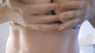 Cum Tribute auf die Dicken Titten