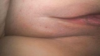 Pinke rasierte Muschi