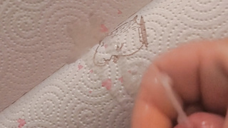 Hartes vergnügen allein bis zum abspritzen