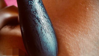 Steife Nippel feuchte Spalte