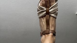 Füße in schönen Schuhez