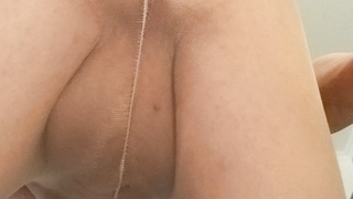 Ein paar meiner Strumpfhosen.