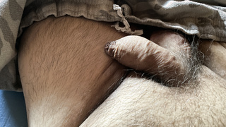 Warten auf Nylonfüsschen