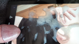 Vorfreude losgespritzt -entladen