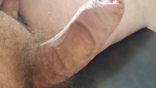 Einsatzbereiter Haariger Penis