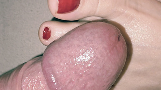 Benutze Sexy füße und Hände während sie schläft