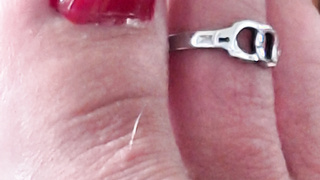 Ihre Füße als Wichsvorlagen