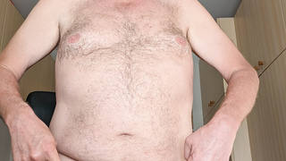 Scharmhaarstreifen übermalt