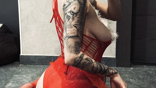 Sexy Merry Christmas Selfie