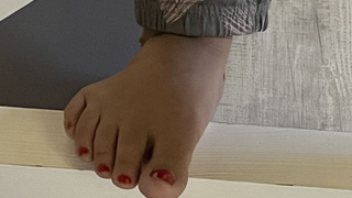 Ich liebe die Füße meiner Freundin