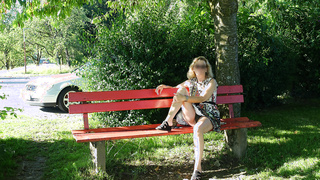 Meine Frau bei Outdoor Shootings