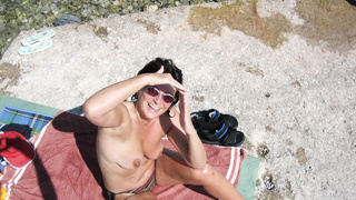 Oben ohne am Gardasee