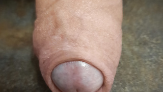 Abspritzender Penis in Action