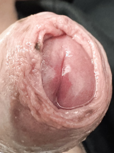 Mein Schwanz kurz vorm absprituen