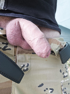 Schwanz beim Camping