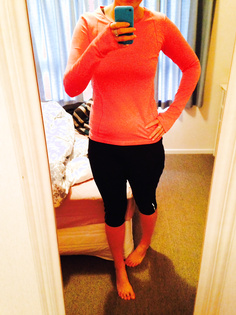 Sweet girl nach Sport