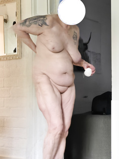 Meine BBW Ehefrau nackt in Holland