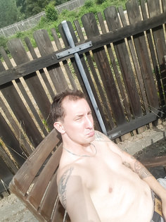 Ich im Garten vor ca.10jahre