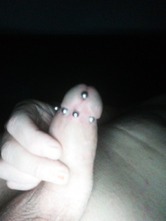 Gepiercter Penis
