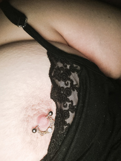 Gepiercte Nippel