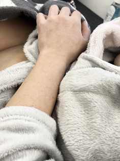 Meine kleine eingeschlafen