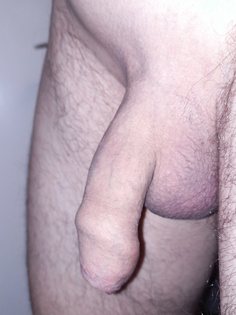 Schwanz frisch rasiert