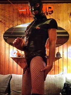 Fräulein Gigi... in einem ihrer geilen Gummi- Outfits