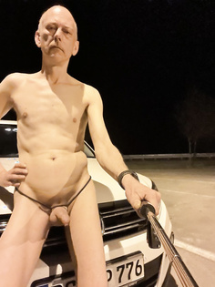 Ich nackt unterwegs zeigen und gesehen werden