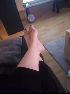 Fussfetisch sie wollte das ich mir einen runterhole.