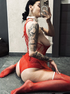 Sexy Merry Christmas Selfie