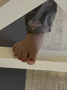 Ich liebe die Füße meiner Freundin