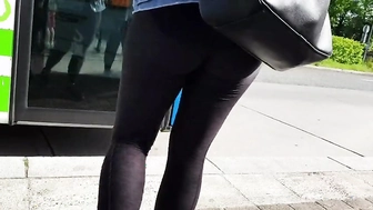 Geiler Leggins Arsch