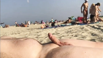 Am FKK Strand Abgespritzt Teil 5