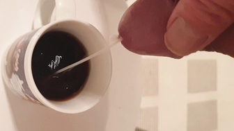 Kaffee mit Sperma