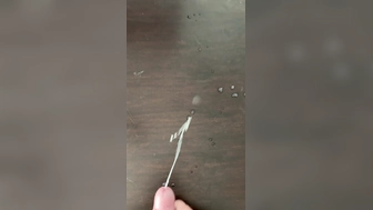 Mal wieder geil gespritzt