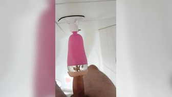 Mit Hilfe meiner Gumimuschi abgespritzt