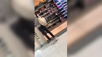 Geiler Arsch auf der Strasse