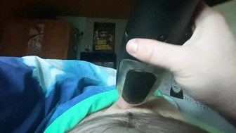 Masturbator gefickt
