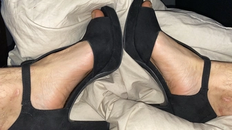 Selbstbefriedigung in High Heels