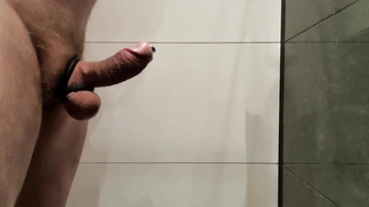 Stramm gestanden abgespritzt