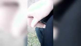 Beim Spaziergang Druck abgegeben