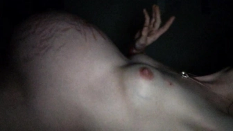 Stefanie schwanger draußen