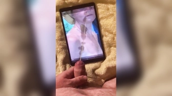 Titten und Gesicht Tribut