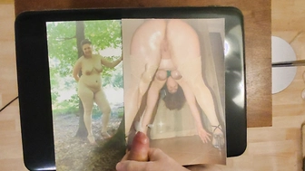 Abgespritzt auf Alexandra Tribute Cum