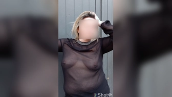 Vor dem Restaurant